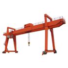 50 Ton Double Girder Gantry Crane , Industrial Gantry Crane With Cantilever